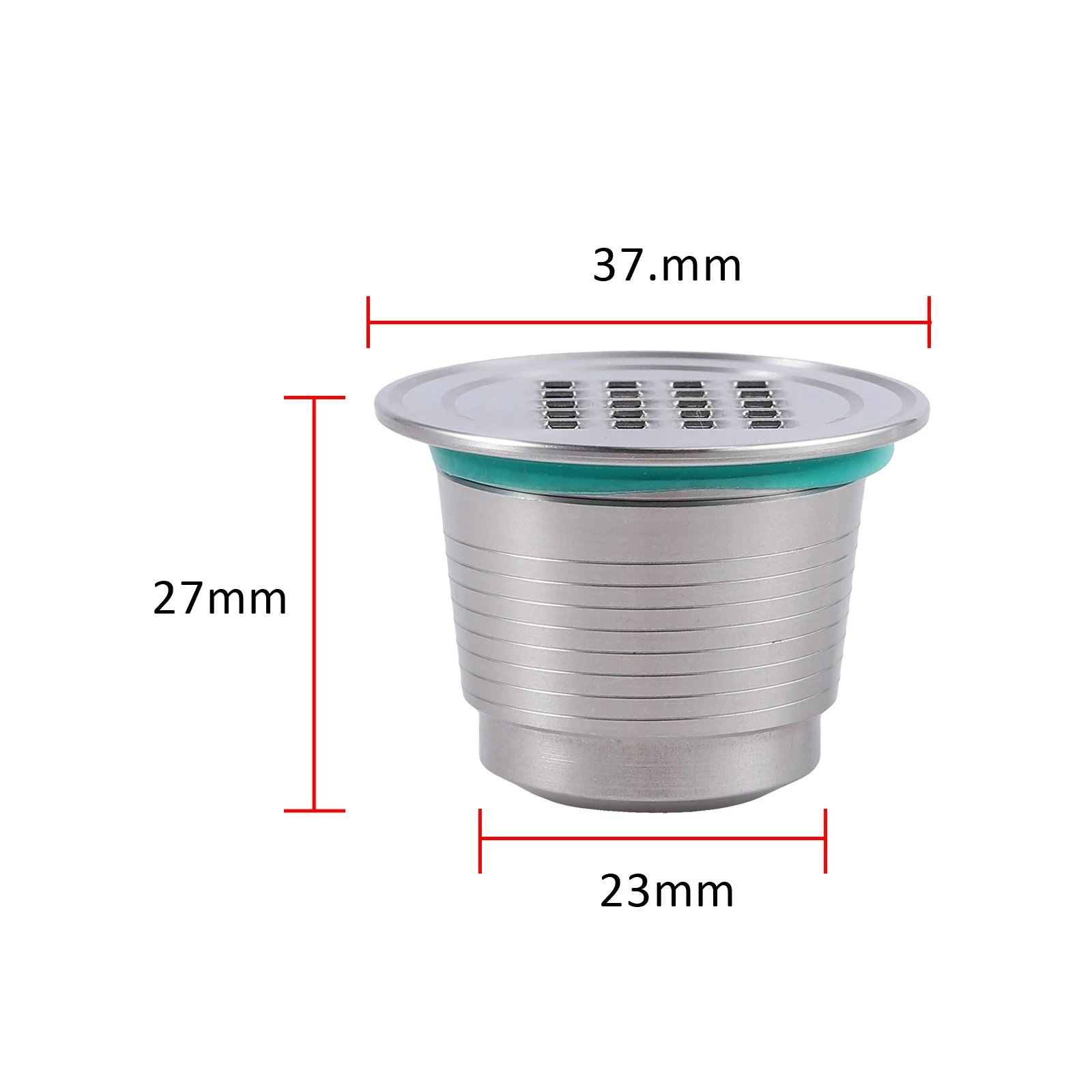 Neoteck из нержавеющей стали многоразовый фильтр для кофе капсульный Pod