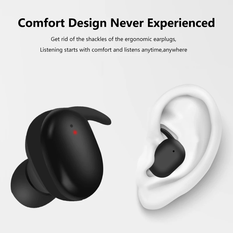 Tws Беспроводные Мини Bluetooth наушники Xiaomi huawei мобильный телефон стерео вкладыши