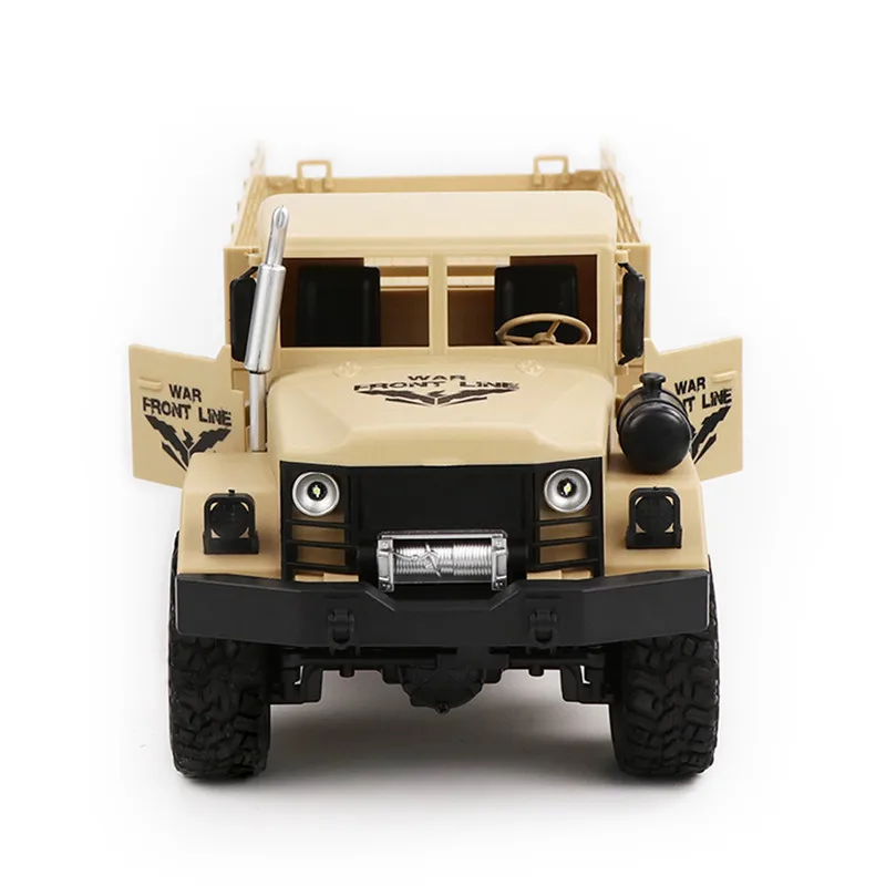 JJR/C JJRC Q63 1/16 2 4G 6WD внедорожный военный грузовик гусеничный RC автомобиль зеленый