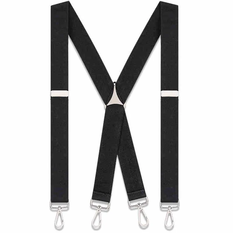 Треугольные металлические подтяжки 2 5 см в ширину X Back Классические с 4 крючками