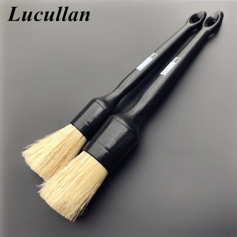 Комплект Lucullan LINK Snake Handle натуральная щетка для детейлинга автомобиля приборной