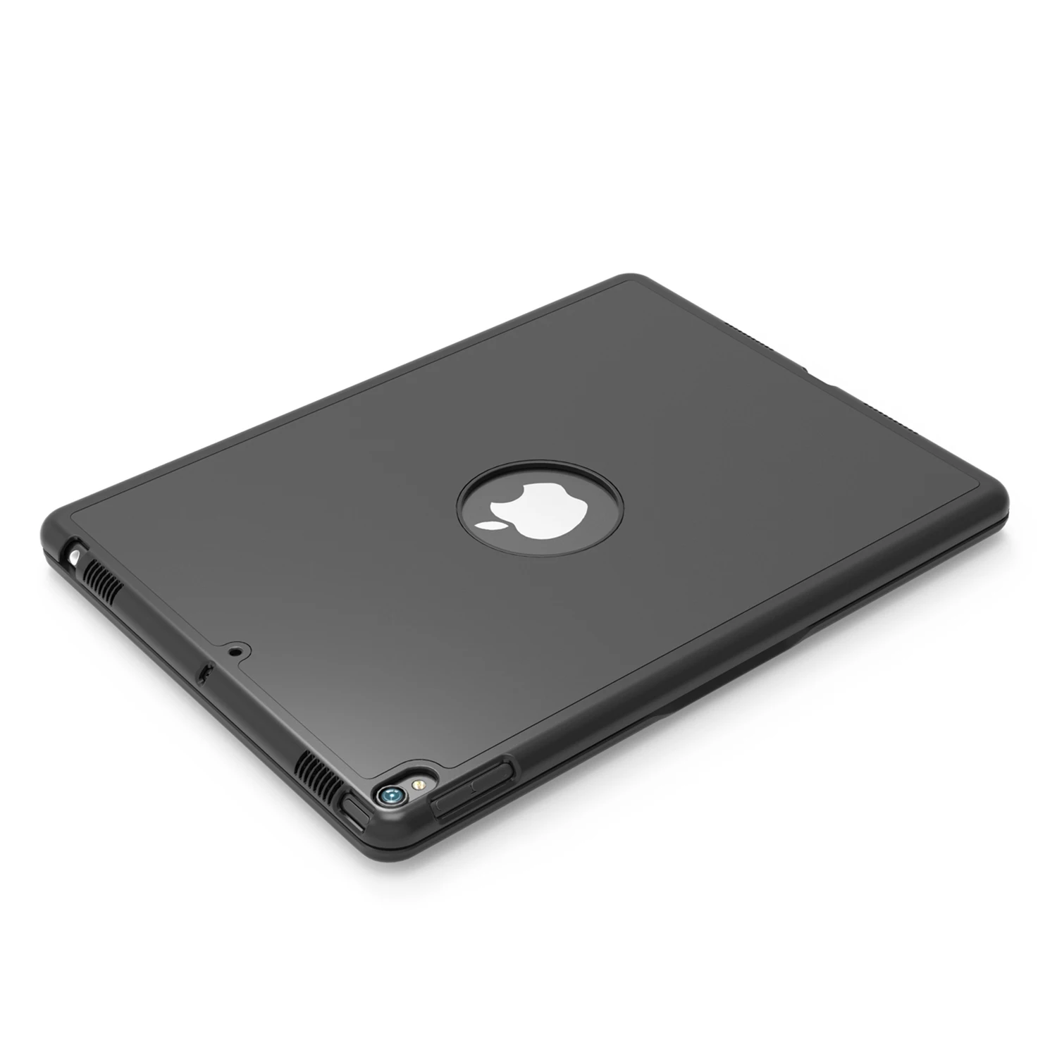 A black PC+ABS+Aluminum alloy Bluetooth keyboard F105 for ipad PRO 10.5 inch with data cable manual | Компьютеры и офис