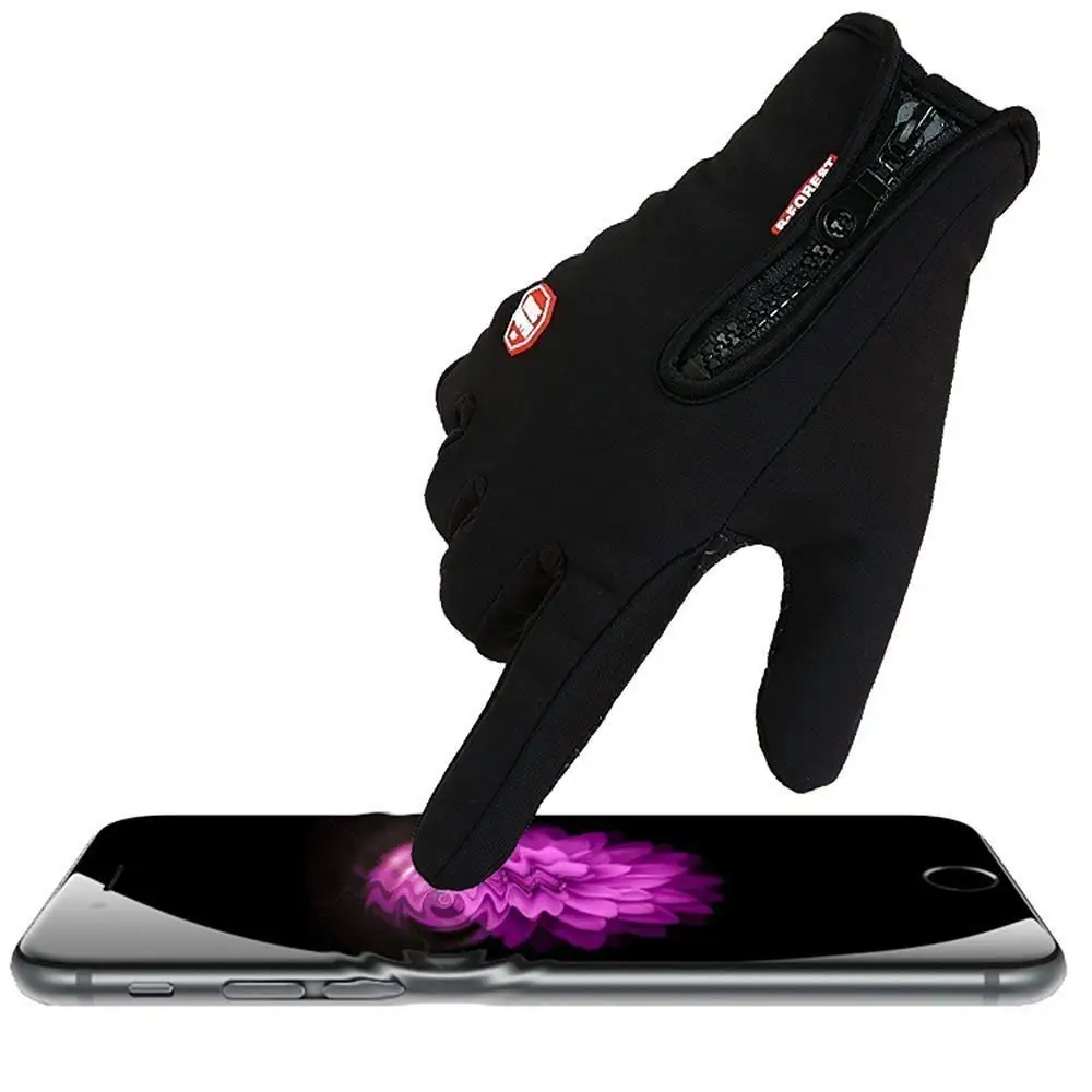 Waterproof Cycling Gloves Outdoor Full Finger Gloves-MUSIC | Спорт и развлечения