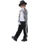 Prettyia, Модное детское карнавальное платье для мальчиков, Майкл костюм Джексона, маскарадный костюм для Хэллоуина, вечеринки