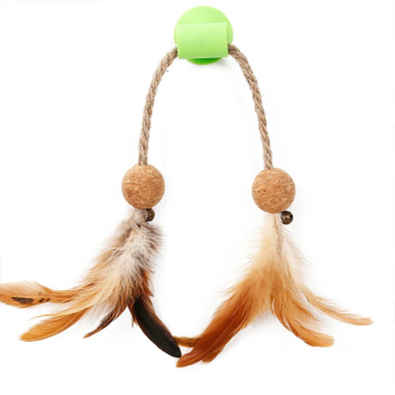 New Toys for cat Bird Feather Catnip Bell Toy Creative Cat Glass Window Sill Sucker | Дом и сад