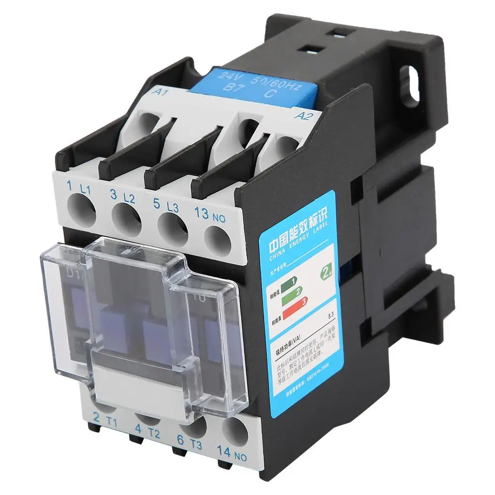 CJX2 1810 рейку контактор промышленный электрический 24V AC/36V AC/48V AC/110V AC/380V