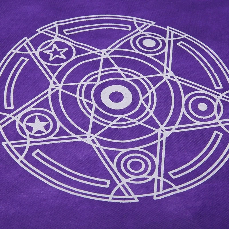 Фиолетовая скатерть для торта квадратная украшения дома/комнаты 49x49 см | Дом и сад