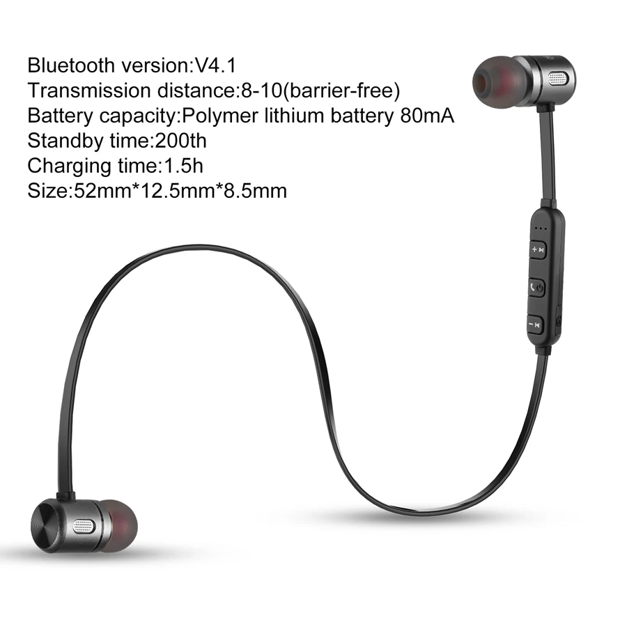 Для Bass Bluetooth наушники Беспроводной стерео магнитные гарнитура | Электроника