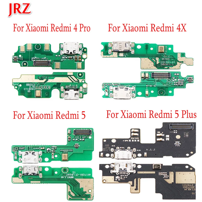 Зарядная док-станция с USB-портом для Xiaomi Redmi 4 Pro 4X гибкий кабель 5 Plus запасные части
