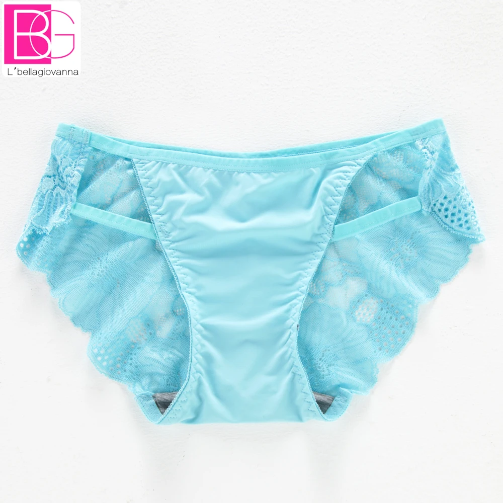 L➾llagiovanna женские трусы бесшовное бикини сексуальные кружевные полые трусики