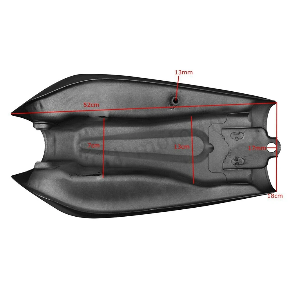 Универсальный мотоцикл Винтаж 9L 2 4 галл. Кафе racer Топливный бак газа с толстым