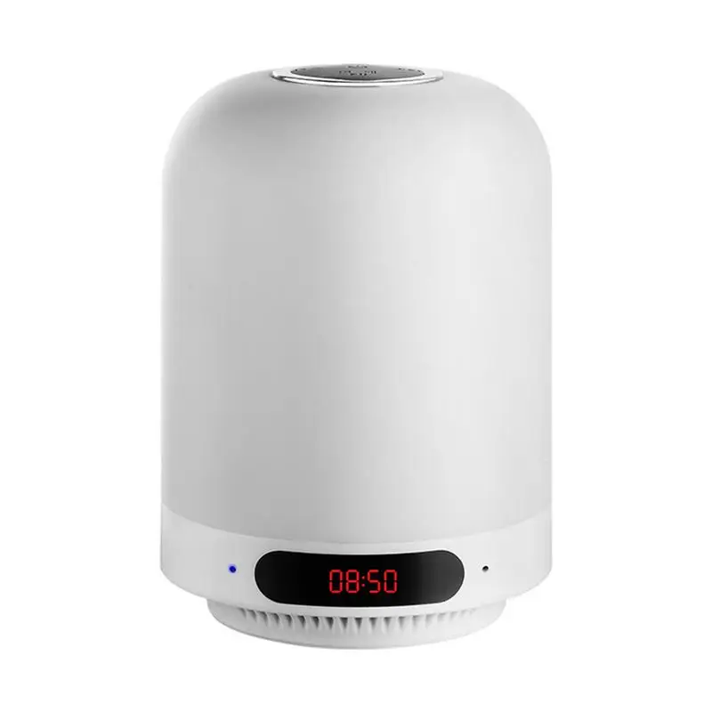 Портативный прикроватный светильник ночник Bluetooth динамик современный простой