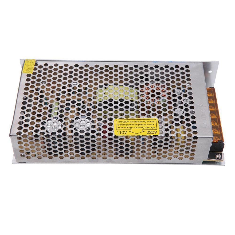 DC 12V 200W регулируемый светодиодный переключатель напряжения трансформатор