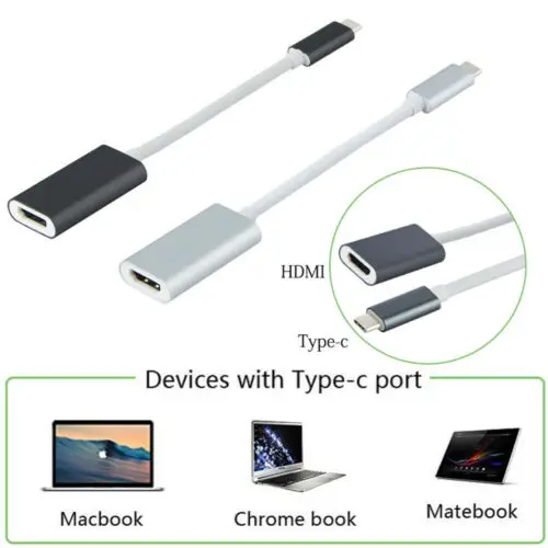 USB-C Type C к HDMI 4K кабель HDTV TV Цифровой AV адаптер для Android Samsung LG |