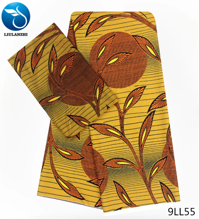 LIULANZHI french silk chiffon fabric african printed 2yards and 4yards women audel 6yards/lot 9LL55-9LL62 | Дом и сад