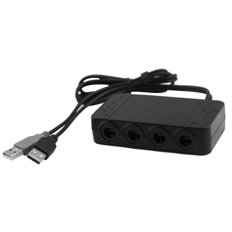 4 порта Gc для переключения Wii U Pc Gamecube контроллер адаптер с турбо и домашней