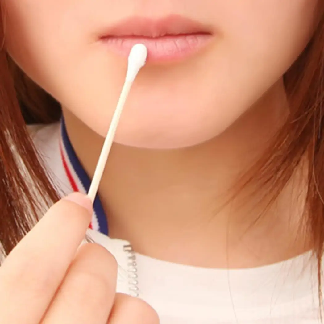 2 типа одноразовые ватные тампоны с двойной головкой бутоны наконечники