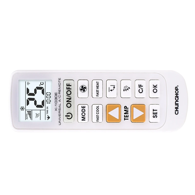 CHUNGHOP K 1030E Универсальный A/C Пульт дистанционного управления для кондиционера