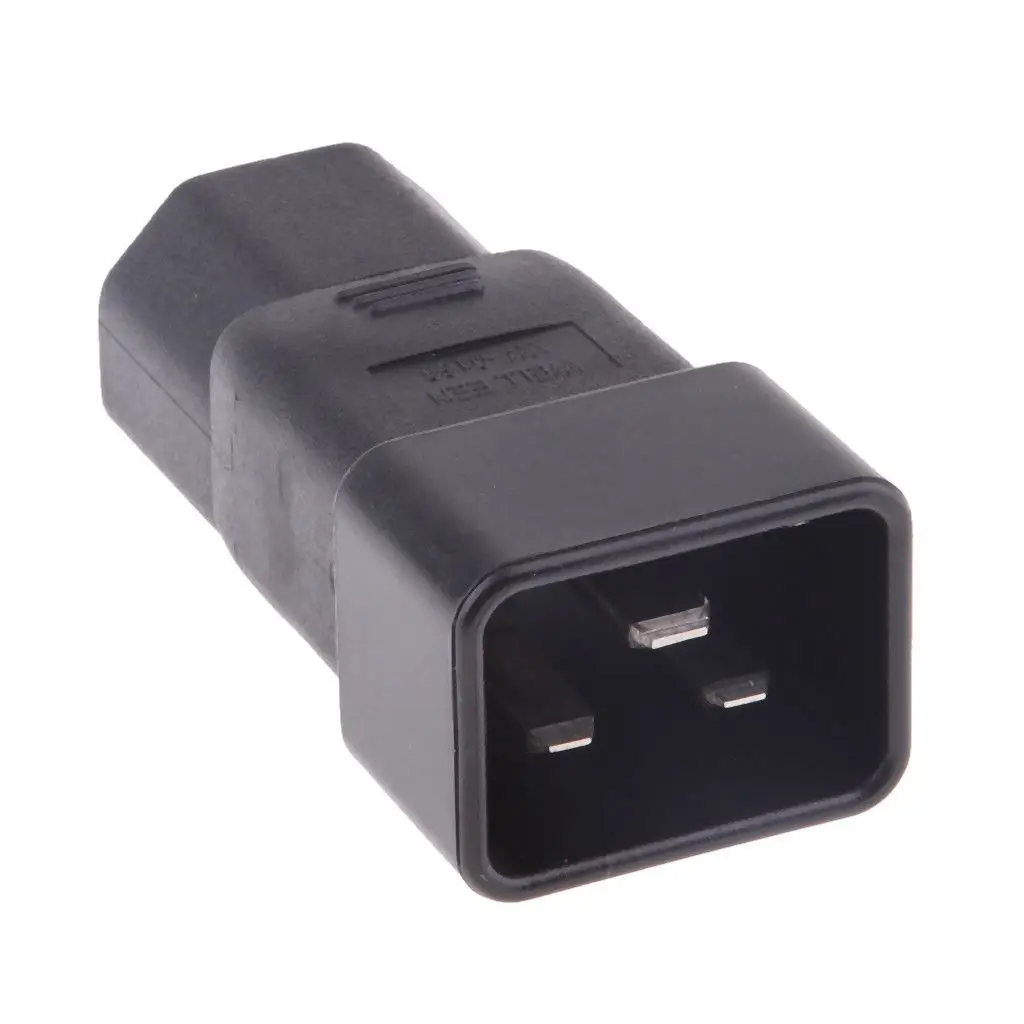 OPQ Премиум IEC C20 Male to C21 Female конвертер адаптер PDU Power Lead|Адаптеры AC/DC| |