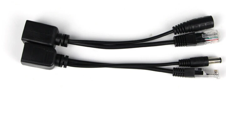 100 пар кабель переходник POE Power Over Ethernet Разветвитель RJ45 Poe|Кабели VGA| |