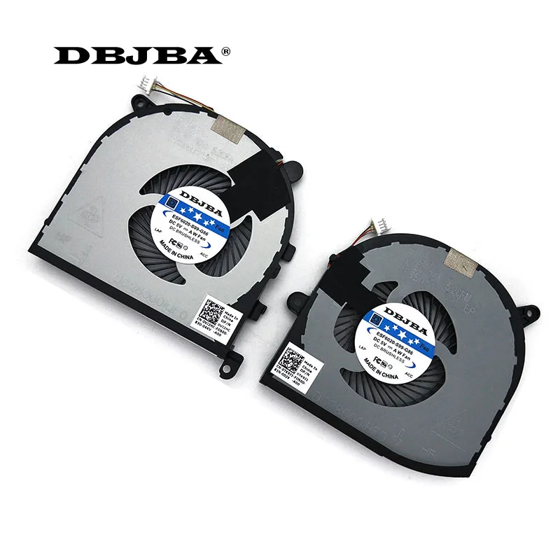 Новинка для Dell XPS 15 9560 Precision 5520 CPU &amp GPU вентиляторы охлаждения DC28000I0F0 0VJ2HC 0TK9J1 |