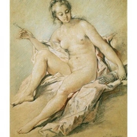 Исследование Венеры 1751 плакат печать Франсуа Буше (24x36)|Таблички и знаки| |