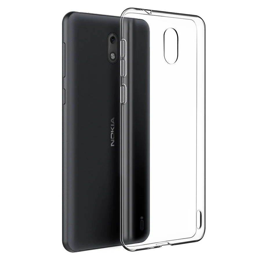 Оригинальный чехол для Nokia 2 1 5 3 6 X5 X6 2018 силиконовый 7 plus 8 9 прозрачный мягкий