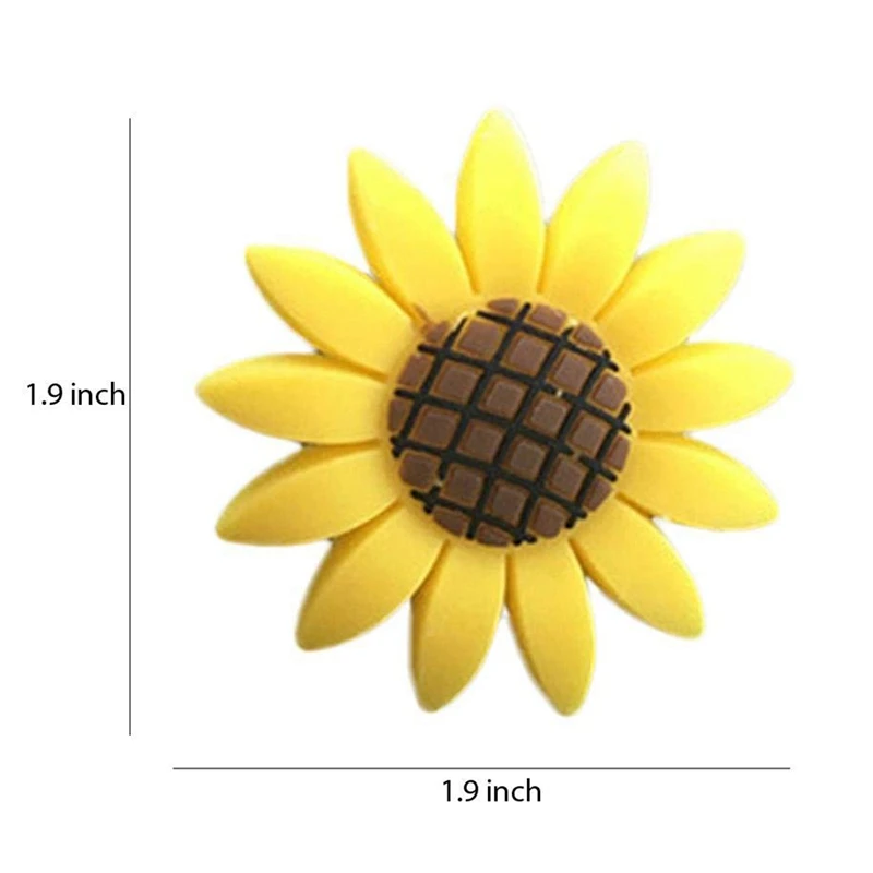 2Xpack Sunflower Car Accesories Cute Air Freshener Vent Clips Sunflowers Gift Decorations Girasoles Clip | Автомобили и мотоциклы