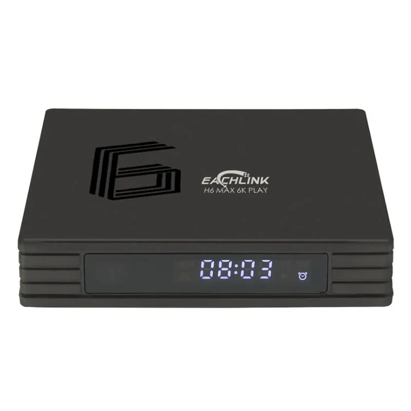 EACHLINK H6 Max Allwinner Android 9 0 ТВ Box 4 Гб Оперативная память 64 Встроенная 2 4G + 5 8 GWiFi 100 Мбит/с
