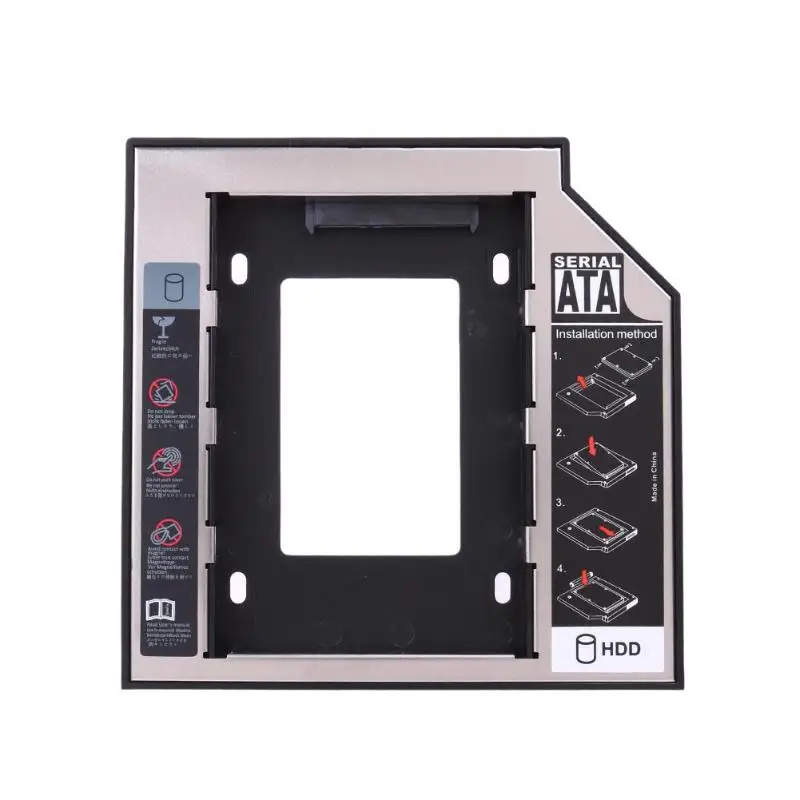 Новый универсальный 2 5 й 12 7 мм Ssd Hd SATA жесткий диск HDD Caddy адаптер Bay для Macbook