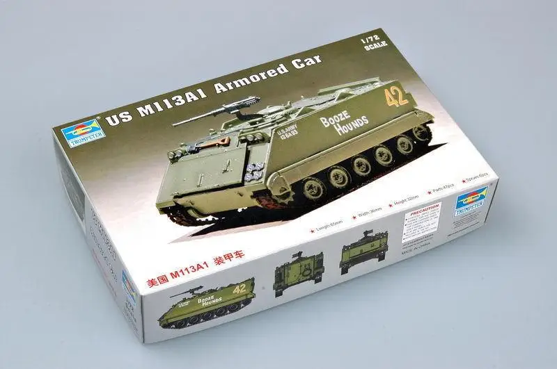 

Trumpeter 1/72 07238 Американский бронированный автомобиль M113A1