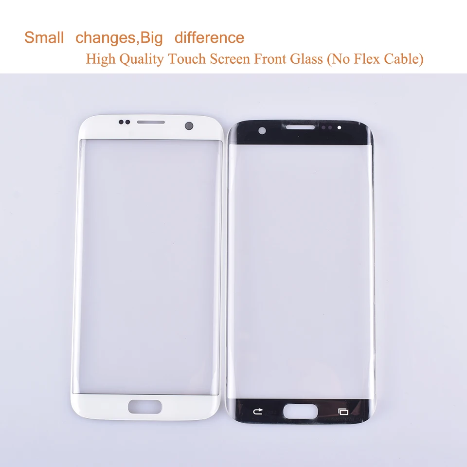 10 шт./лот для Samsung Galaxy S7 Edge G935 G935F G9350 SM сенсорный экран передняя стеклянная панель