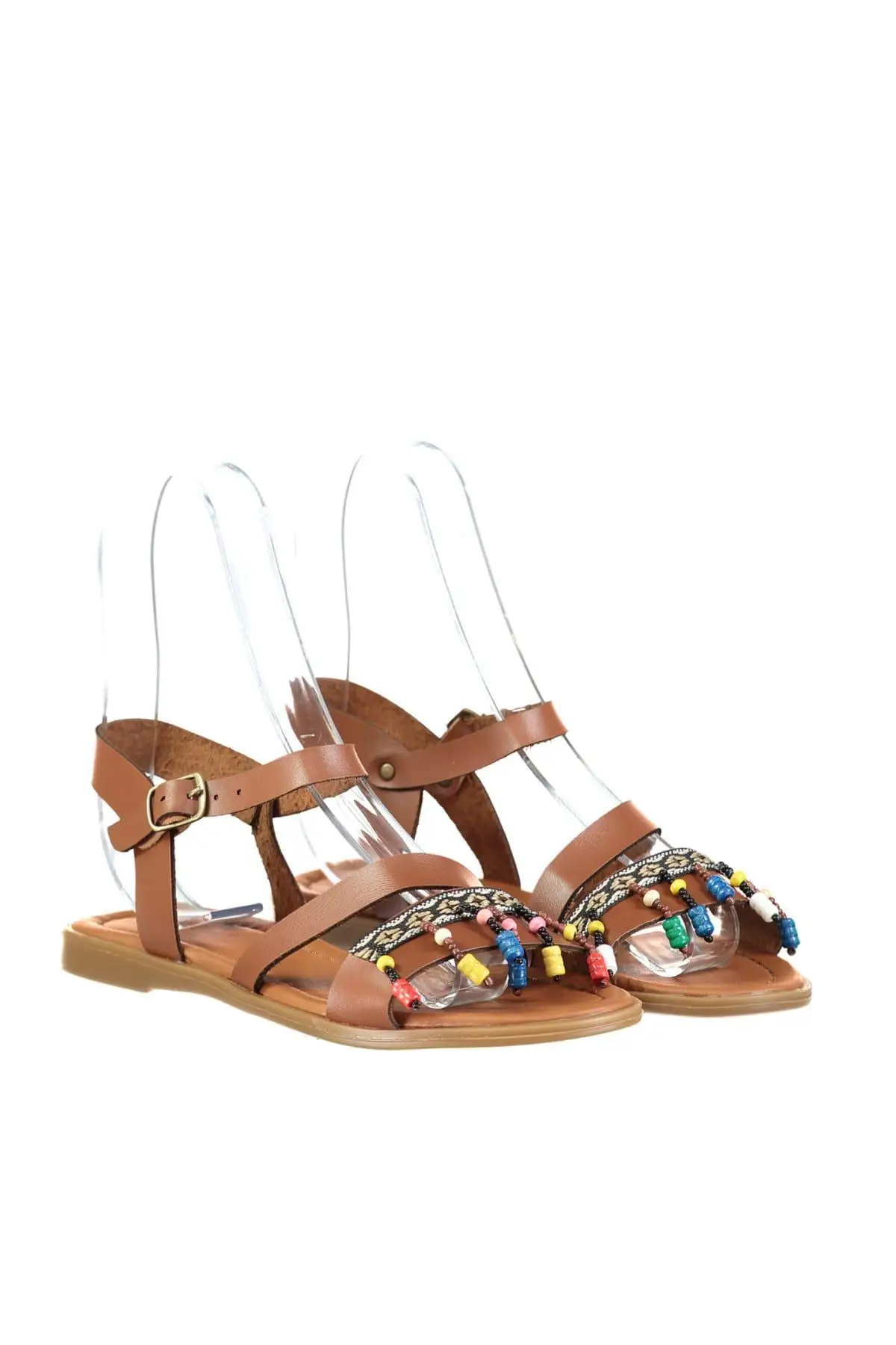 Trendyol Tan женские босоножки TAKSS19AW0034|Боссоножки и сандалии| |