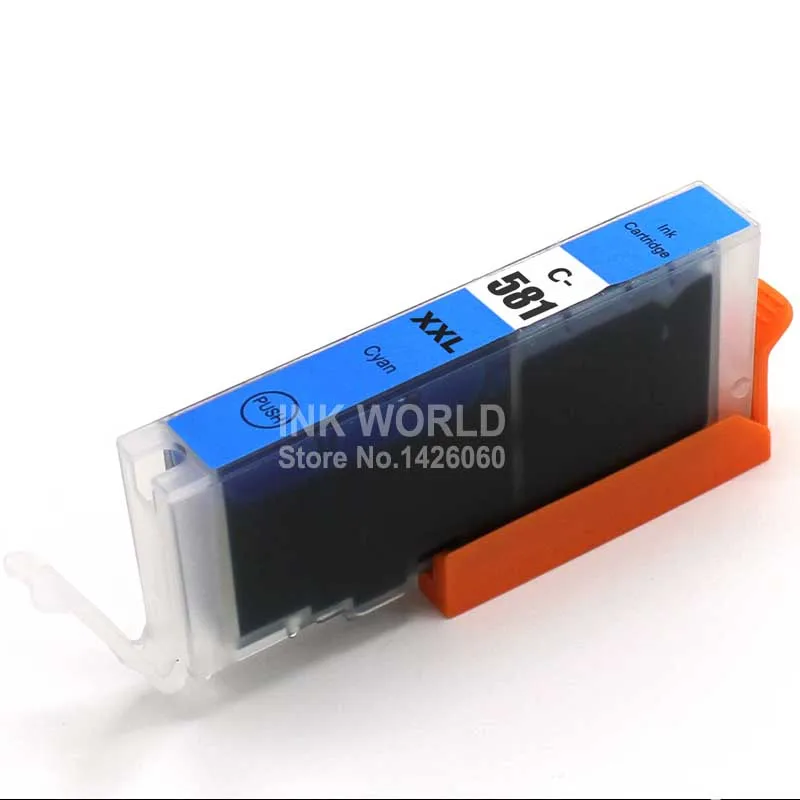 Для Canon Pixma TS8151 TS8152 TS9150 TS9155 картридж с чернилами для принтера PGI-580 XL CLI-581 PG580 |