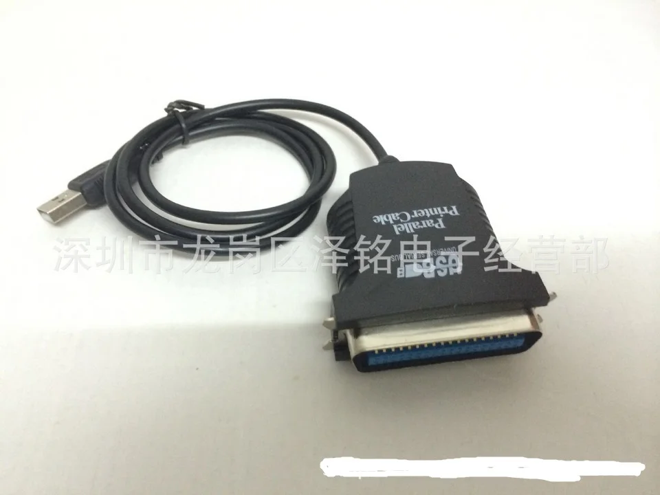 200 шт. USB 2 0 до 36 Pin параллельный IEEE 1284 адаптер кабеля принтера двунаправленный порт
