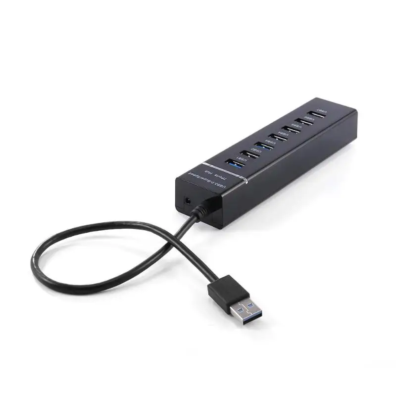 7 Порты и разъёмы USB 3 0 Hub Высокоскоростной разветвитель 5 Гбит/с расширитель для