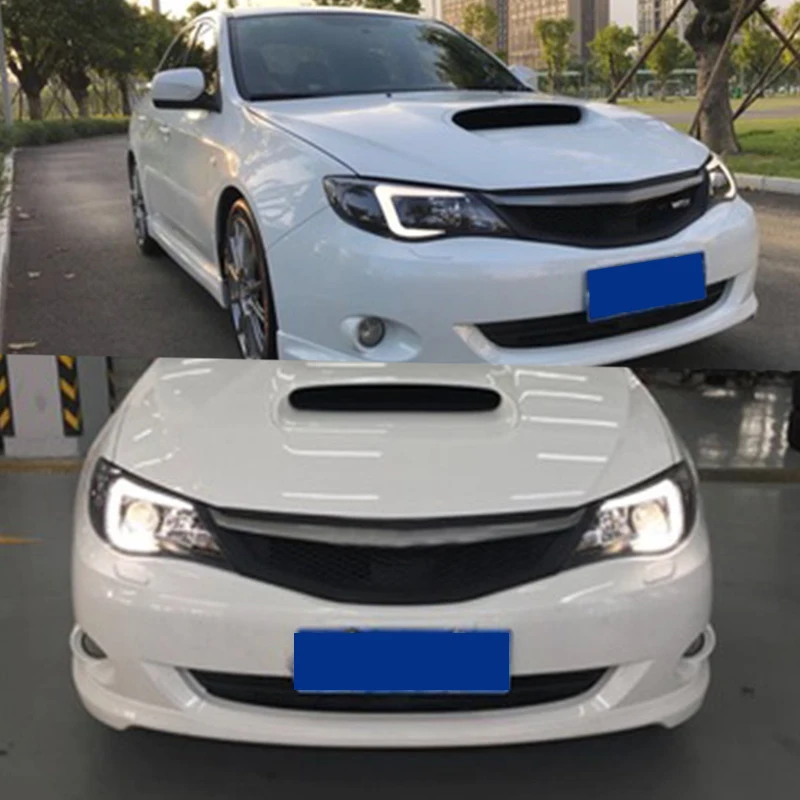ROADOT автомобиль стайлинг фары для Subaru WRX STI 2009 2012 светодиодный DRL Биксеноновые