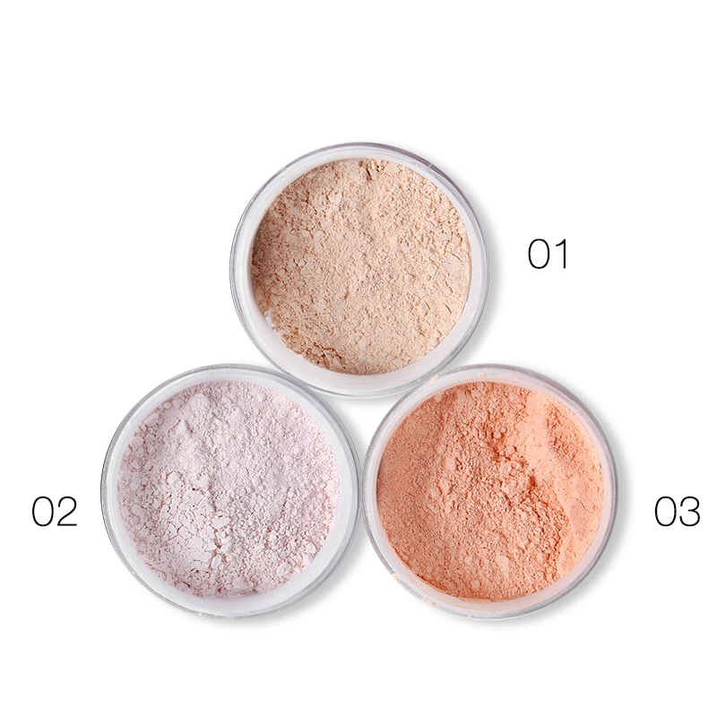 BIOAQUA Brand Loose Powder Whitening Soft Light Silk Face Concealer Skin Finish Translucent Matte Foundation Make Up Set |