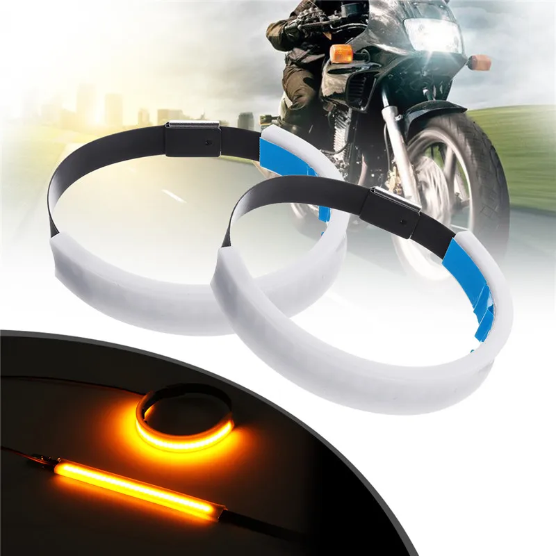 2x красный/белый/синий/желтый 60 SMD 23 см светодиодный светильник гибкая