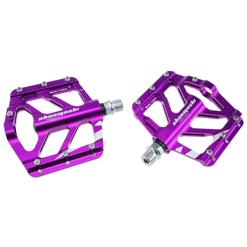 

6 Colors Platform Alloy Road Bike Pedals Ultralight MTB Pedal Bicycle Bicycle Accessories