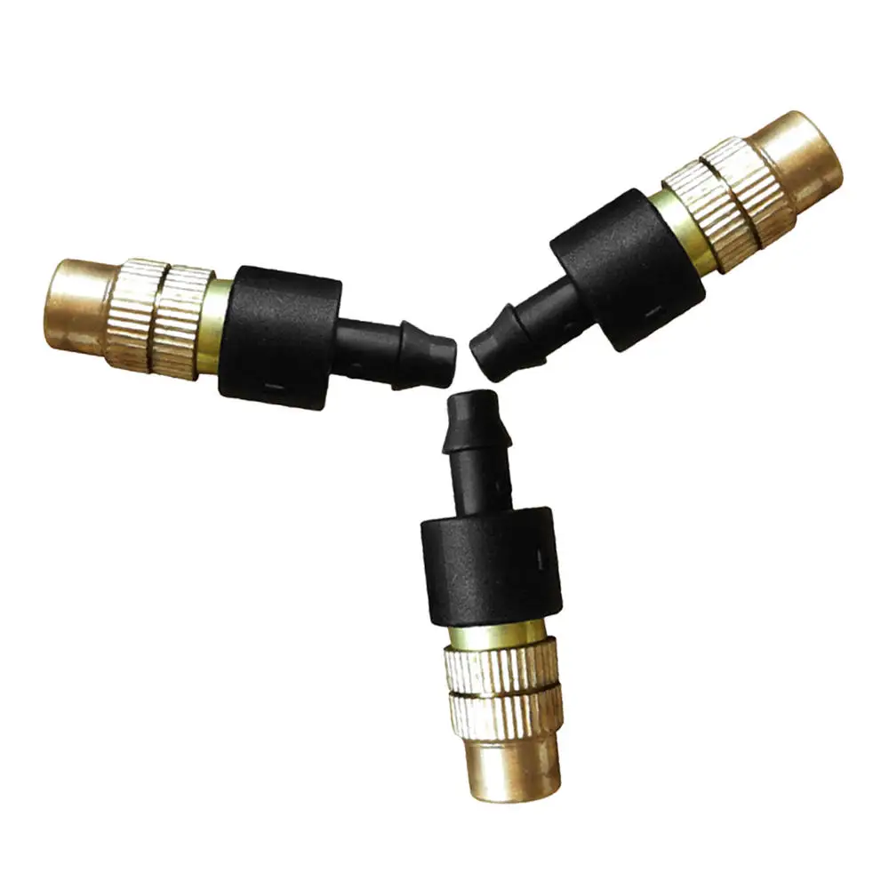 

5/10 Pcs Copper Watering Nozzle Adjustable Atomization Drip Garden Greenhouse Saplings Irrigation New