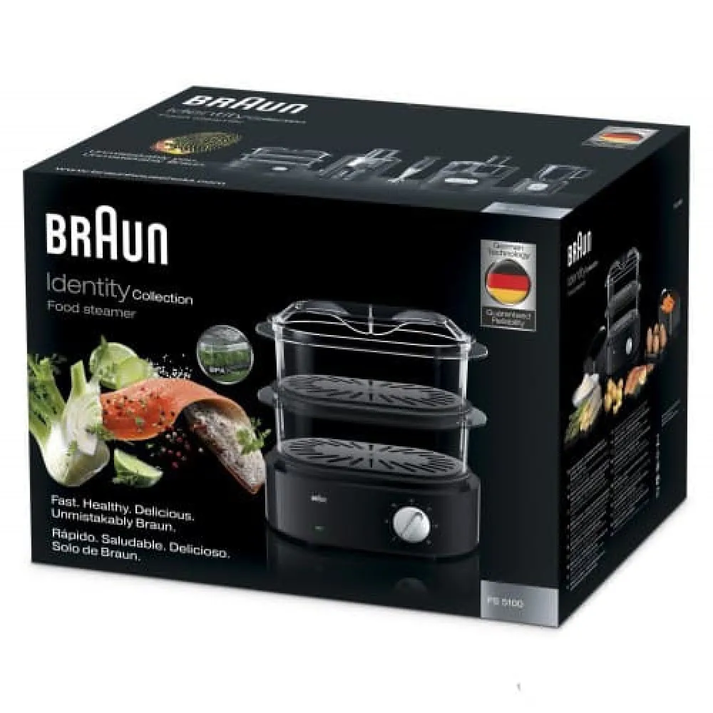 Пароварка Braun FS5100BK|Электрические пароварки| |
