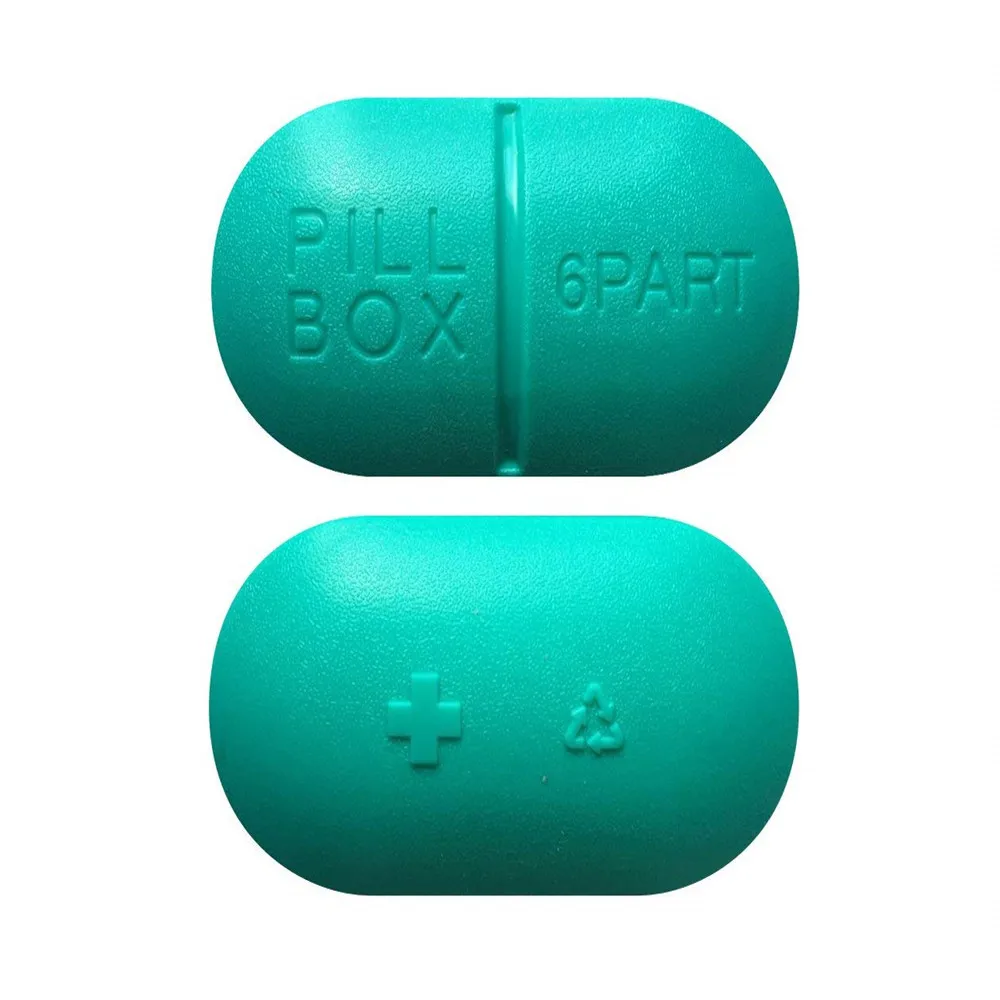 2018 Новый Портативный нести на резинки Pill Box #8 | Дом и сад
