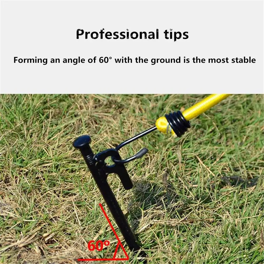 Mounchain 20cm Outdoor Camping Thicker Extension Steel Tent Nail | Спорт и развлечения