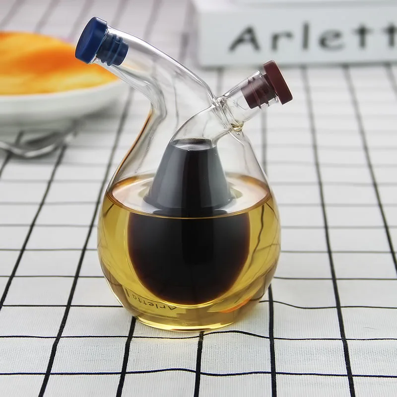 Кухня два в одном диспенсер для масла дизайн уксус Cruet оливковое может качество