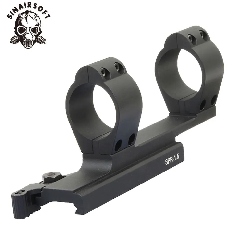 Tactics SPR-1.5 QD Quick Release Mount Adapter 20mm Picatinny Rail Base For 30mm Tube Diameter BB Air Gun Paintball Accessories | Спорт и