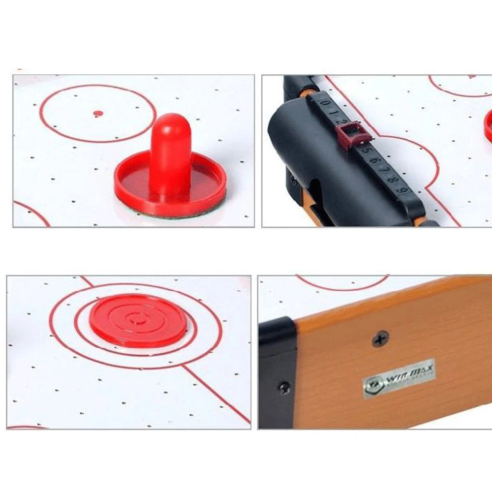 Мини Настольная воздушная хоккейная игра Pushers Pucks семейный Рождественский