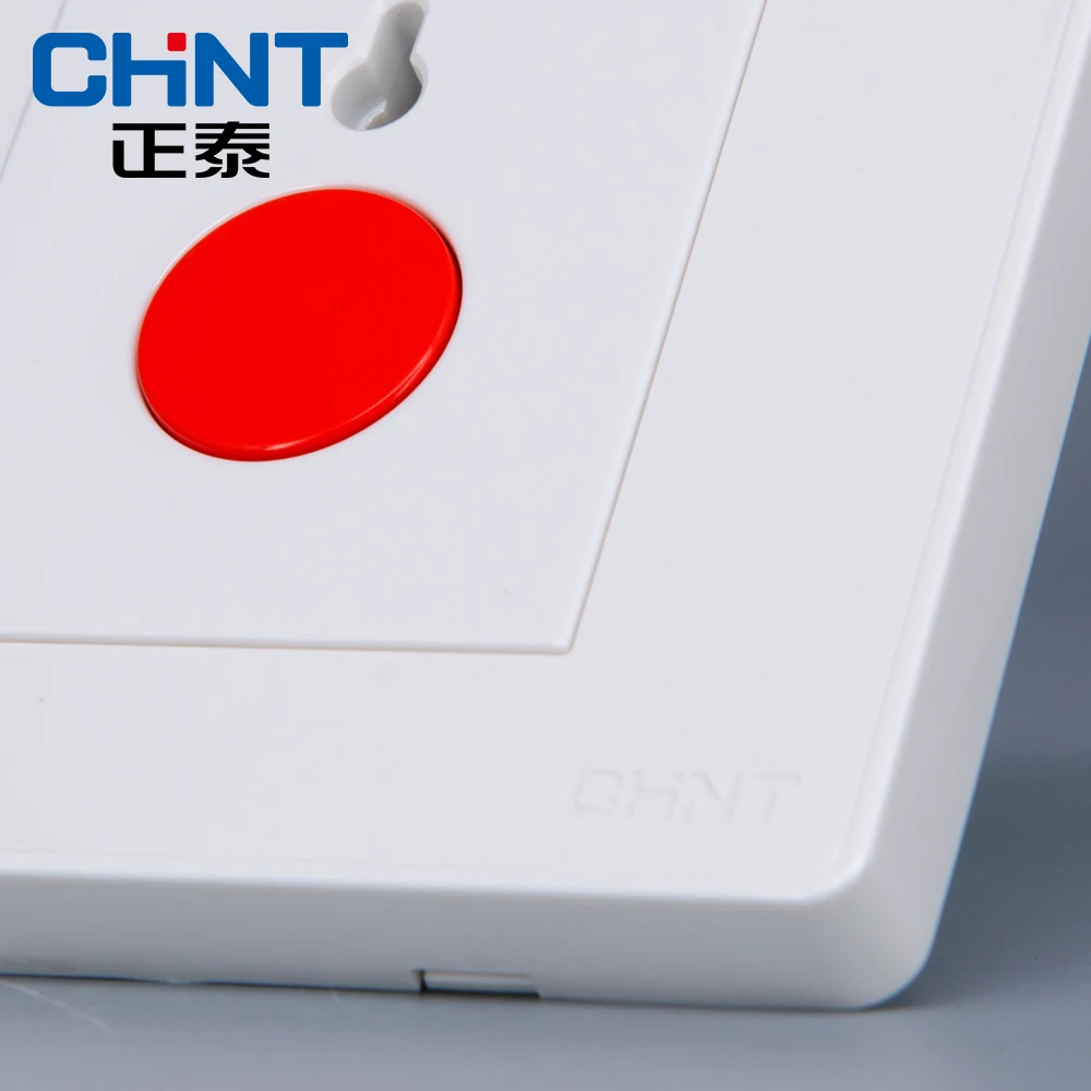 Настенный выключатель CHINT NEW2D цвета слоновой кости белый большой выключатели