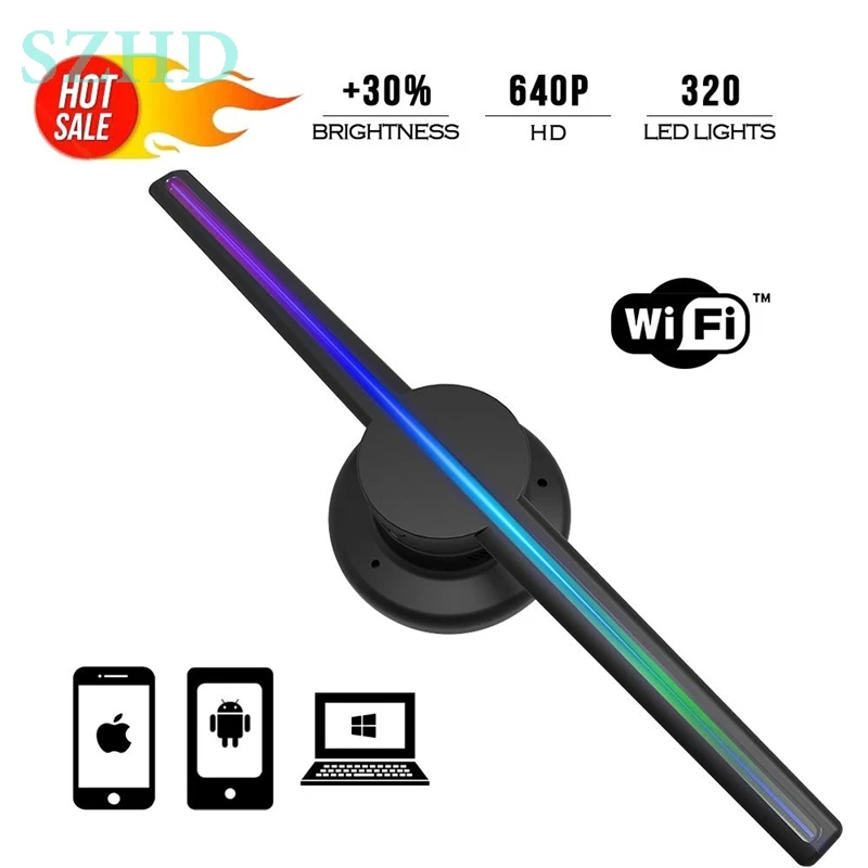3D Голограмма профессиональная оптовая продажа напрямую с фабрики 42 см Wi Fi