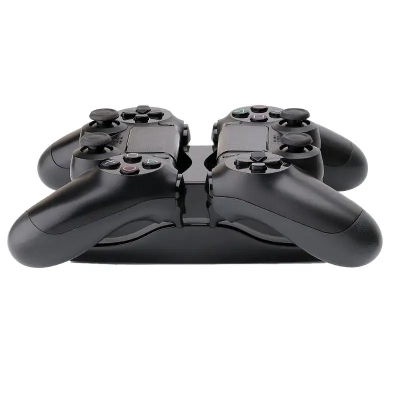 Для контроллера PS4 цветная светодиодная подставка для зарядного устройства 5 в